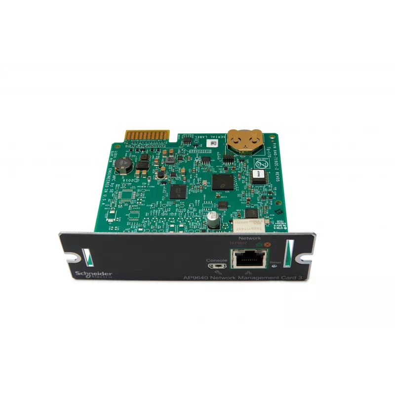 APC AP9640 Smart-UPS tinklo valdymo kortelė (3 kartos), SmartSlot, 12.1 mm, 11.4 mm, 38 mm, 80 g