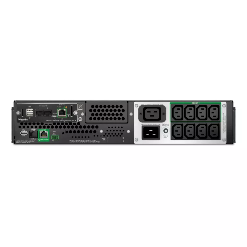 APC Smart-UPS Li-ion SMTL3000RMI2UCNC - 8xC13 ir 1xC19, stelažinis 2U, SmartConnect, NMC, 3000VA