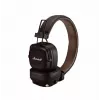 Ausinės MARSHALL Major V — over-ear belaidės Bluetooth 5.3, 100 h baterija, USB-C, 3,5 mm, 32 Ω, 40 mm tvarkyklės, bronzinės