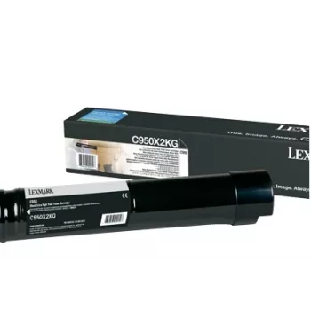 Tonero kasetė Lexmark C950X2KG 15000 puslapių Juoda