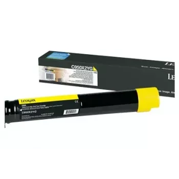 Originalus „Lexmark“ C950X2YG geltonos spalvos tonerio kasetė, 10 000 puslapių