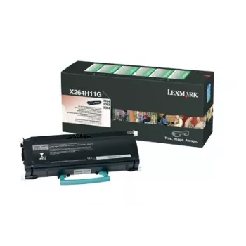 Toneras Lexmark X264H11G juodas, 3000 puslapių