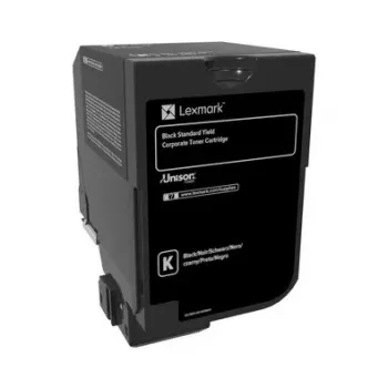 Lexmark 74C2SKE Corporate tonerio kasetė, juoda, 7 000 psl.