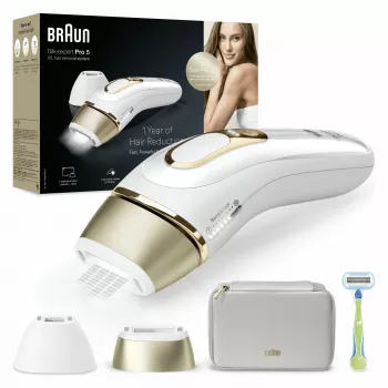 Braun PL5152 Intensyvi impulsinė šviesa (IPL) Auksinė, Balta