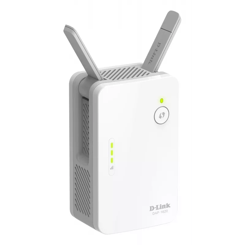 D-Link DAP-1620/E tinklo stiprintuvas, Wi-Fi kartotuvas, AC1200, baltas