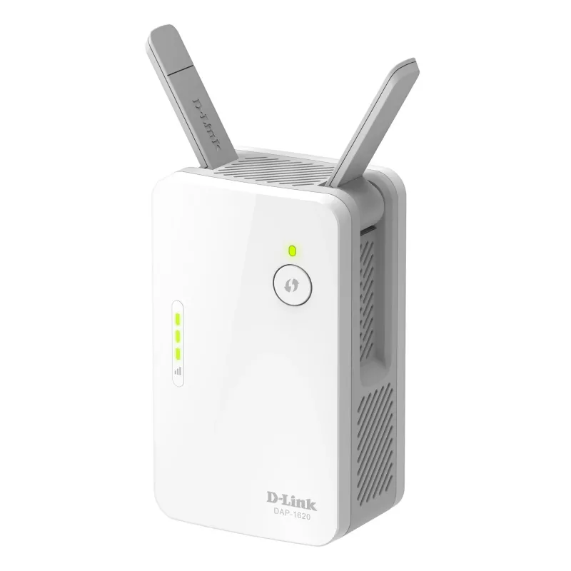 D-Link DAP-1620/E tinklo stiprintuvas, Wi-Fi kartotuvas, AC1200, baltas