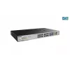D-Link DGS-1026MP 24 prievadų stalinis Gigabit nevaldomas PoE jungiklis su 2 x 100/1000Mbps kombinuotais prievadais