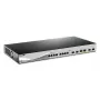 D-Link DXS-1210-12TC/E valdomas L2 tinklo jungiklis 10G Ethernet (100/1000/10000) 1U juoda, sidabrinė
