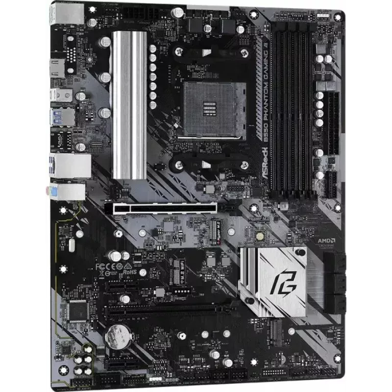 ASRock B550 Phantom Gaming 4 AMD B550 Socket AM4 ATX pagrindinė plokštė