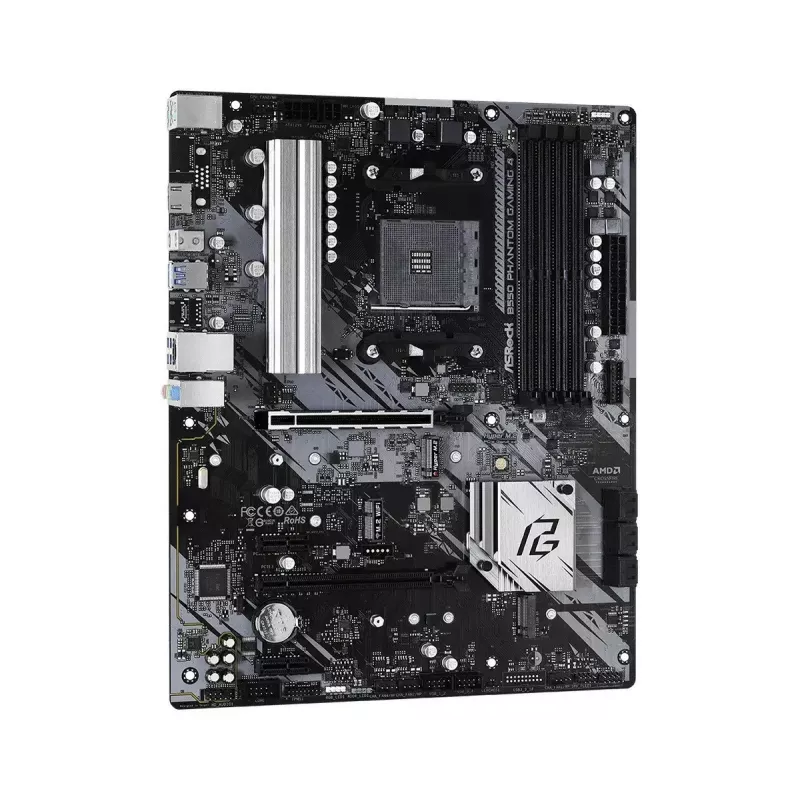 ASRock B550 Phantom Gaming 4 AMD B550 Socket AM4 ATX pagrindinė plokštė