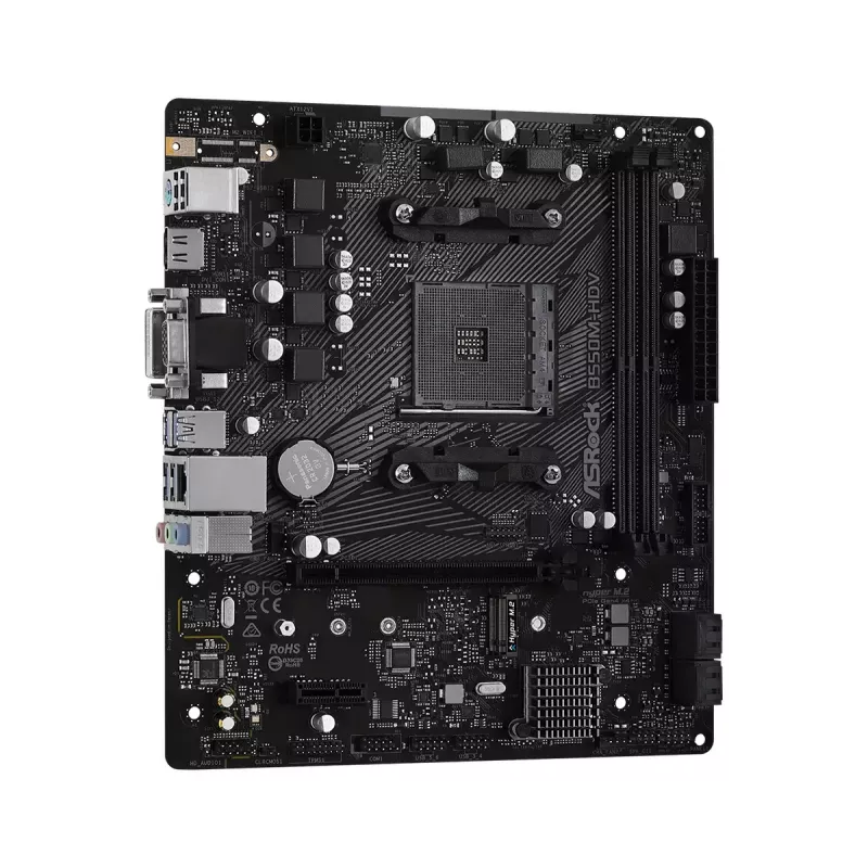 Motininė plokštė ASRock B550M-HDV AMD B550 Socket AM4 micro ATX
