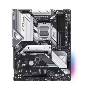Motininė plokštė ASRock B650 Pro RS — ATX, Socket AM5, AMD B650, DDR5, 4 DIMM, 128 GB, 2.5Gb LAN, 1x M.2, HDMI, DisplayPort