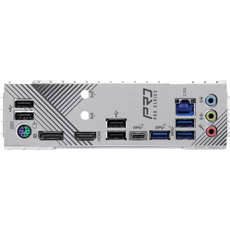 Motininė plokštė ASRock Z790 Pro RS – Intel Z790, LGA 1700, ATX, DDR5, 4 DIMM, 128 GB, 2,5 Gb LAN
