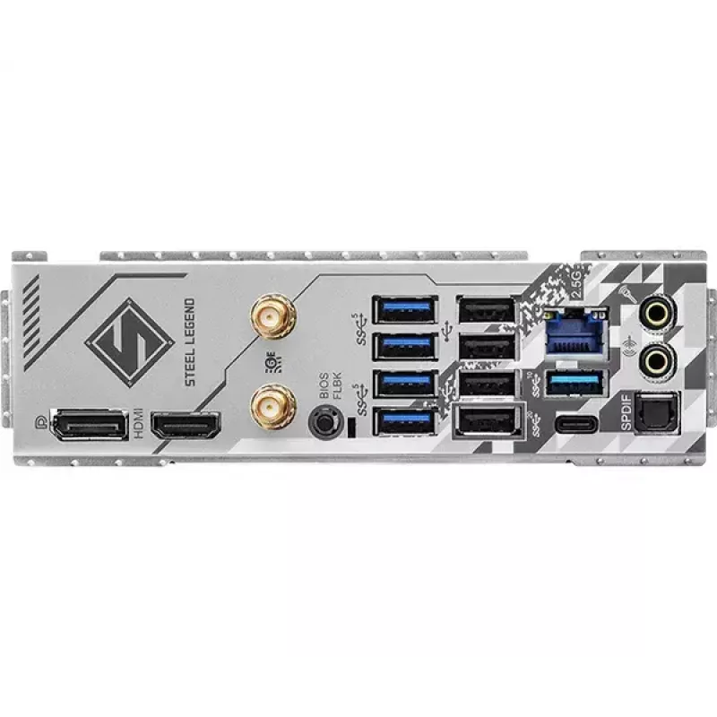 Motininė plokštė ASRock B650 Steel Legend WiFi — AMD B650, Socket AM5, ATX, DDR5, 4x DIMM, 192 GB, Wi‑Fi 6E, 2.5Gb LAN