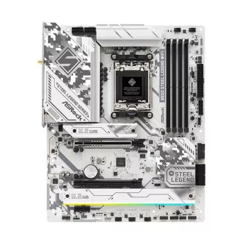 Motininė plokštė ASRock B650 Steel Legend WiFi — AMD B650, Socket AM5, ATX, DDR5, 4x DIMM, 192 GB, Wi‑Fi 6E, 2.5Gb LAN