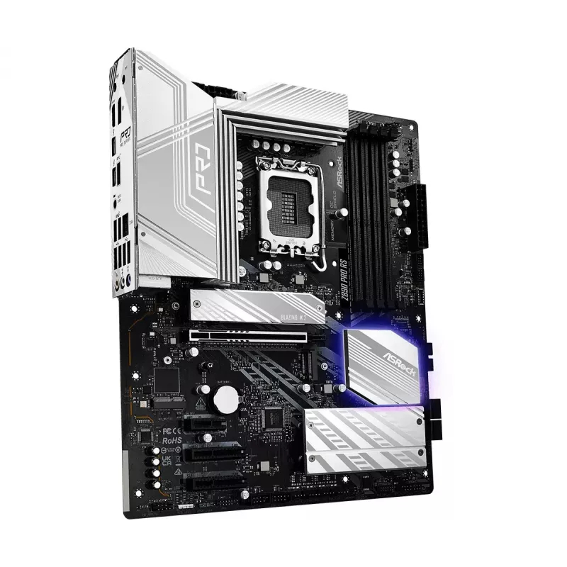 Motininė plokštė ASRock Z890 Pro RS — Intel Z890, LGA 1851, ATX, 4x DDR5 lizdai, PCIe Gen5 x16, 2.5Gb LAN, Thunderbolt 4