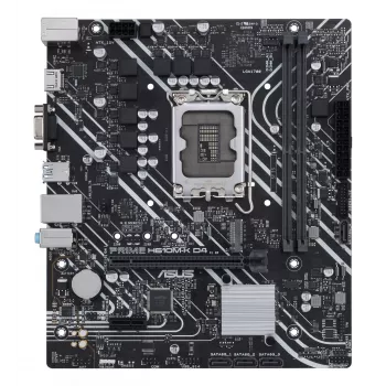 ASUS PRIME H610M-K D4 pagrindinė plokštė Intel H610 LGA 1700 micro ATX