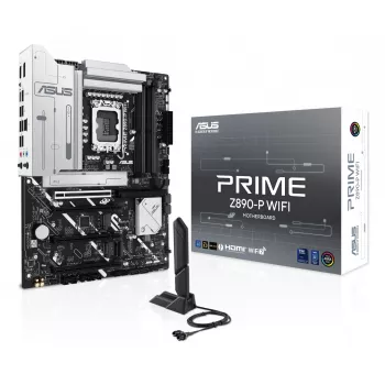 Motininė plokštė ASUS PRIME Z890-P WIFI Intel Z890 LGA 1851 ATX, DDR5, 4x DIMM, 4x M.2, Wi-Fi 7, 2.5Gb LAN