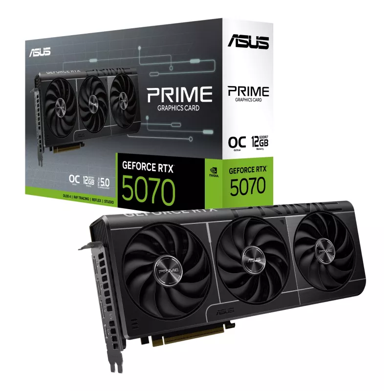ASUS GeForce PRIME OC RTX5070 12GB GDDR7 vaizdo plokštė