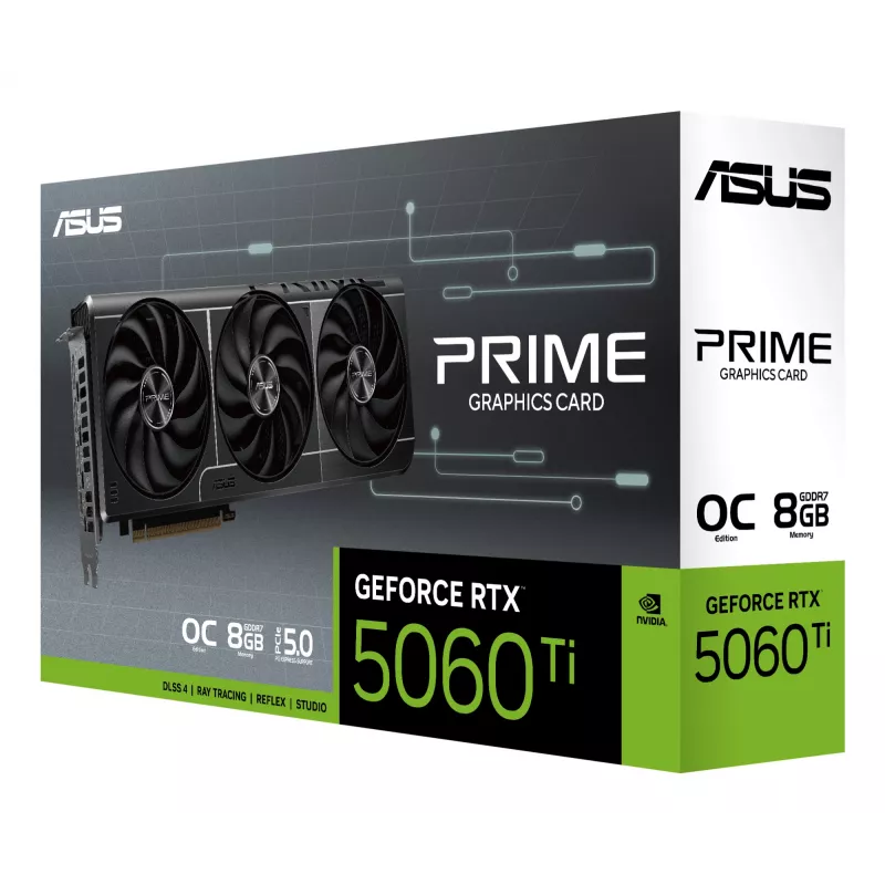ASUS Prime-RTX5060TI-O8G NVIDIA GeForce RTX 5060 Ti 8 GB GDDR7