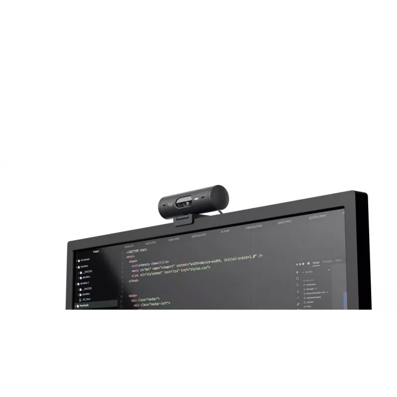 LOGITECH Brio 500 Full HD internetinė kamera Graphite