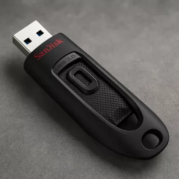 USB atmintinė SanDisk 32 GB USB Type-A 3.2 Gen 1 Juoda