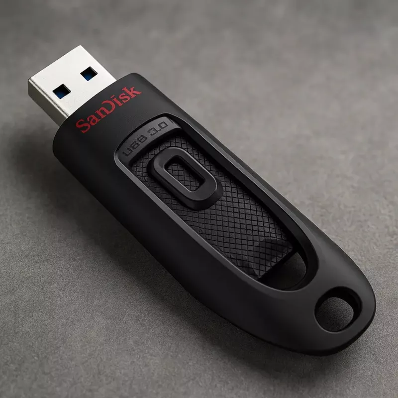 USB atmintinė SanDisk 32 GB USB Type-A 3.2 Gen 1 Juoda