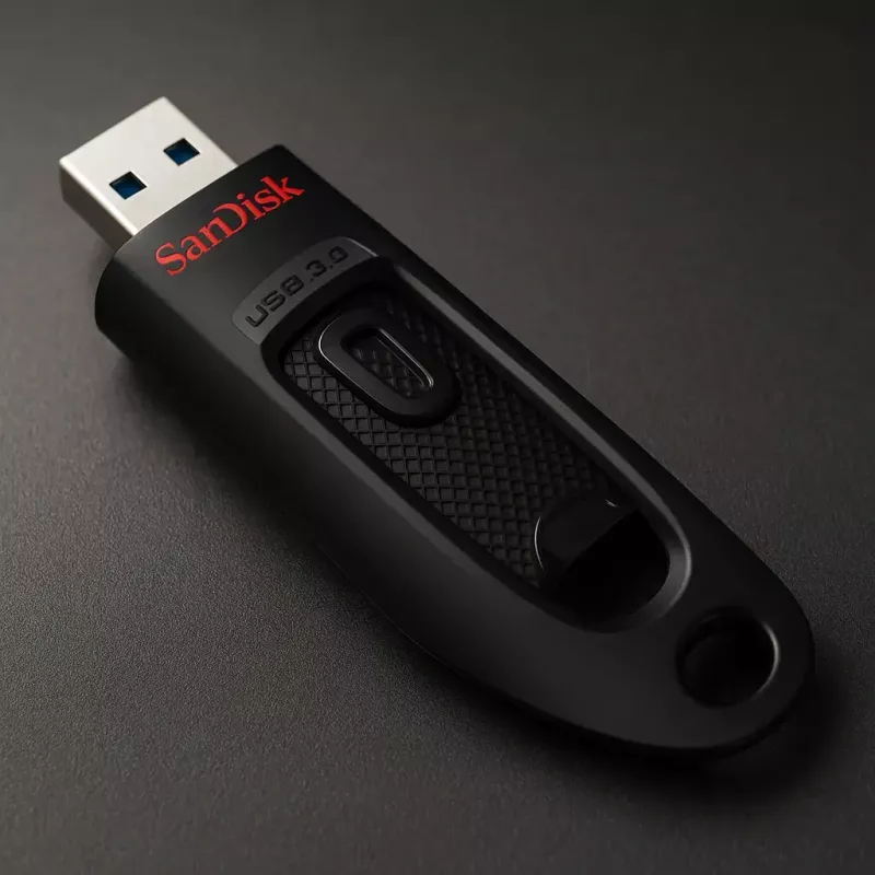 USB atmintukas SanDisk Ultra 128 GB USB Type-A 3.2 Gen 1 juodas
