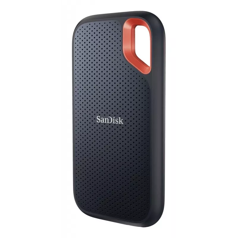 SSD nešiojamas SanDisk 500GB USB Type-C 3.2 Gen 2 juodas