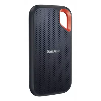 SANDISK SDSSDE61-2T00-G25 2TB nešiojamas SSD, USB Type-C 3.2 Gen 2, juodas