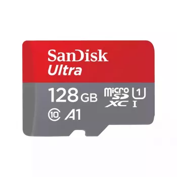 MicroSDXC kortelė SanDisk 128GB UHS-I Class 10 SDSQUAB-128G-GN6MA