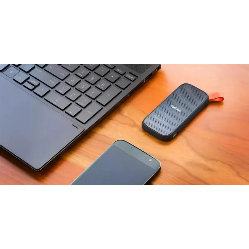 Išorinis kietasis diskas SSD SanDisk 2TB USB Type-C 3.2 Gen 2 SDSSDE30-2T00-G26