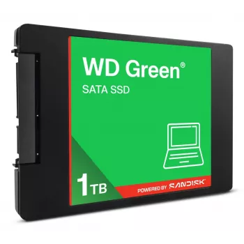 WESTERN DIGITAL SSD WD Green 1TB SATA 6Gb/s 2,5 colio / 7 mm korpuse
