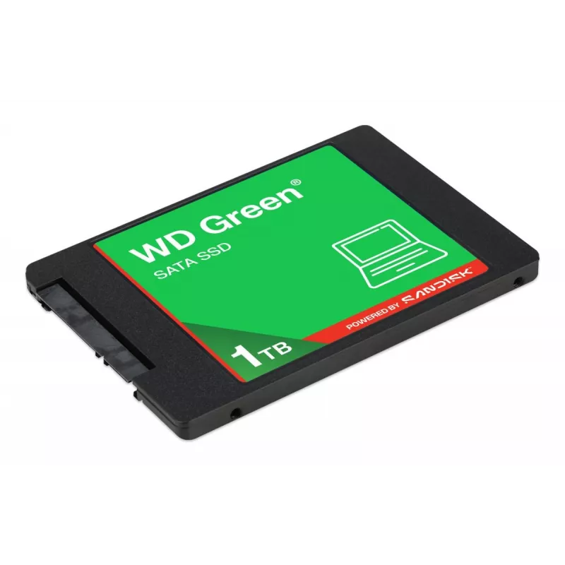 WESTERN DIGITAL SSD WD Green 1TB SATA 6Gb/s 2,5 colio / 7 mm korpuse