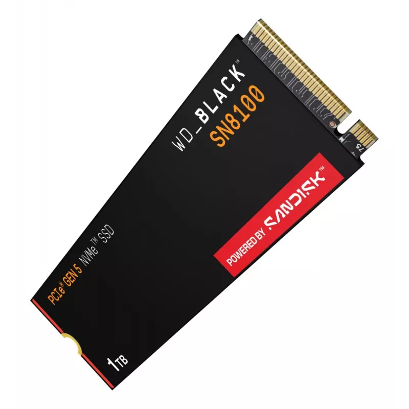 SSD diskas Western Digital 1 TB M.2 PCI Express 5.0 Black SN8100
