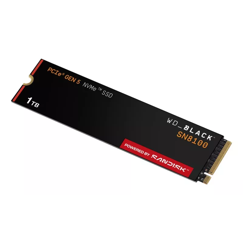 SSD diskas Western Digital 1 TB M.2 PCI Express 5.0 Black SN8100