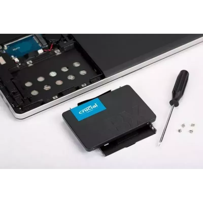 CRUCIAL BX500 240GB SSD, 2,5 colio 7 mm, SATA 6 Gb/s, Skaitymas/Rašymas: 540 / 500 MB/s