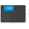 CRUCIAL BX500 240GB SSD, 2,5 colio 7 mm, SATA 6 Gb/s, Skaitymas/Rašymas: 540 / 500 MB/s