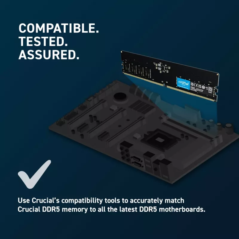 Crucial 32GB DDR5-5600 UDIMM