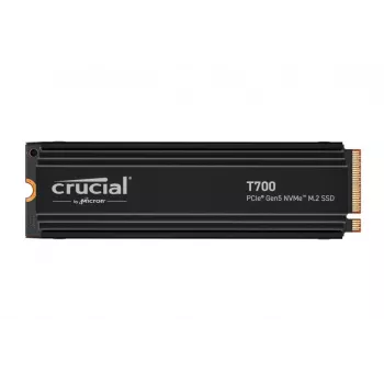Micron / Crucial SSD Crucial T700 2TB PCIe Gen5 x4 M.2 2280 su radiatoriumi