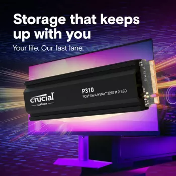 SSD Crucial 4 TB M.2 PCI Express 4.0 NVMe P310