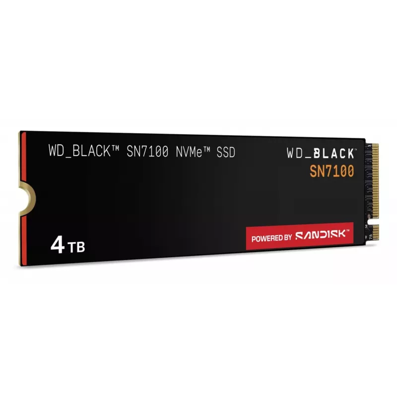 WESTERN DIGITAL SSD - WD_BLACK SN7100 NVMe - 4TB - PCIe Gen4 x4 - M.2 2280