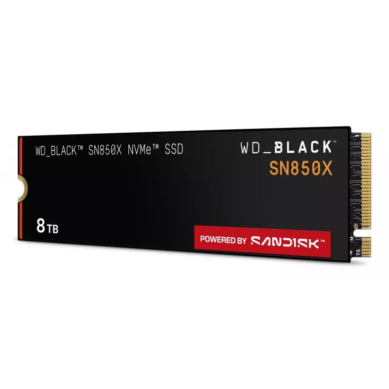 WESTERN DIGITAL SSD WD_BLACK SN850X 8TB PCIe Gen4 x4 M.2 2280