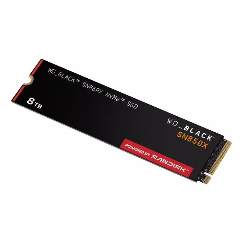 WESTERN DIGITAL SSD WD_BLACK SN850X 8TB PCIe Gen4 x4 M.2 2280