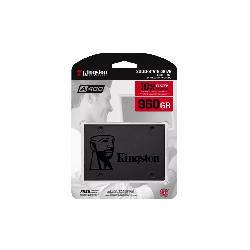 SSD diskas Kingston A400 960 GB 2,5 colio SATA III SA400S37/960G