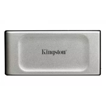 Kingston Technology XS2000 2TB nešiojamas SSD, USB-C 3.2 Gen 2x2, 2000MB/s, juodas/sidabrinis