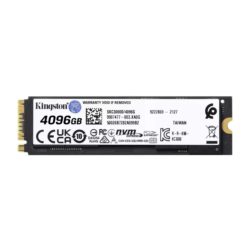 SSD diskas Kingston 4096G M.2 2280 NVMe KC3000