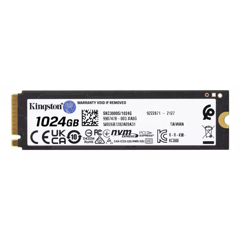 SSD diskas Kingston Technology 1024G M.2 NVMe KC3000