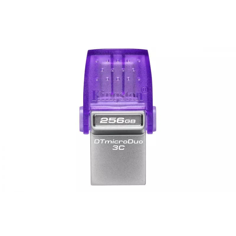 Kingston Technology DataTraveler 256GB microDuo 3C 200MB/s dviguba USB-A + USB-C atmintukas