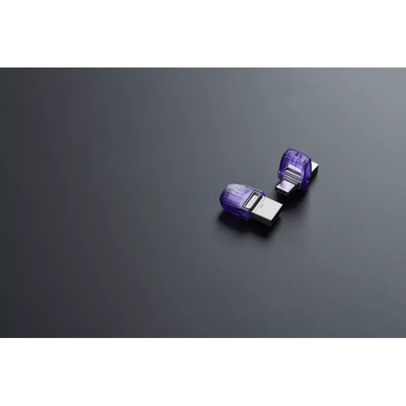 Kingston Technology DataTraveler 256GB microDuo 3C 200MB/s dviguba USB-A + USB-C atmintukas